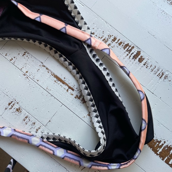 Victoria secret tribal Aztec boho tube bandeau top and bottom set B1 - Picture 9 of 12